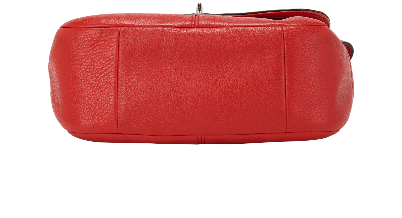 Flap Crossbody, &pound;110, Handbags, Red, Leather, Top view